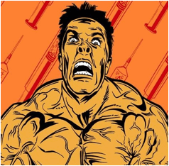 Guy on anabolic steroids