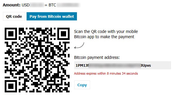 Bitcoin-payment
