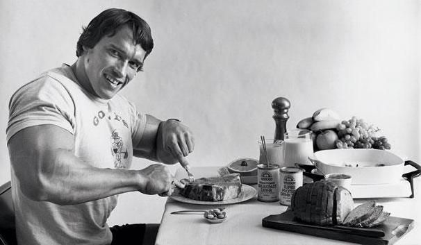 arnold eating