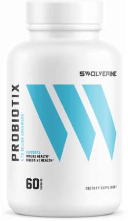 Swolverine Probiotix, 60 Vegetable Capsules