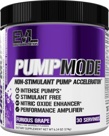 PumpMode Nitric Oxide Stimulant-Free Pre-Workout