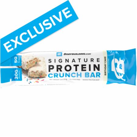 Bodybuilding.com Signature Protein Crunch Bars